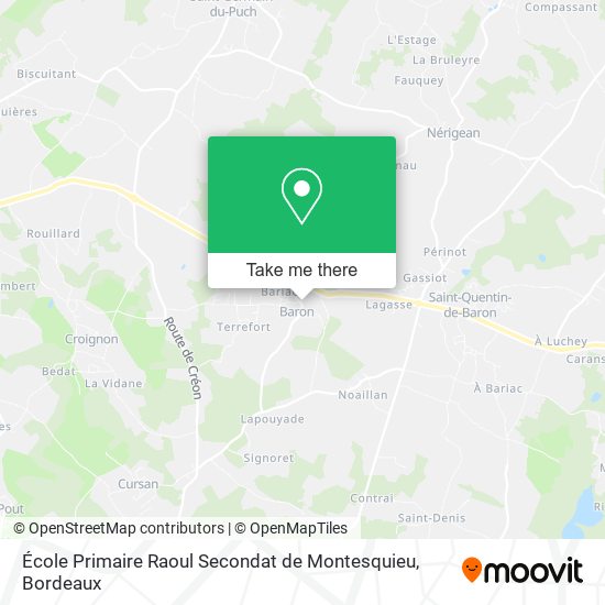 École Primaire Raoul Secondat de Montesquieu map