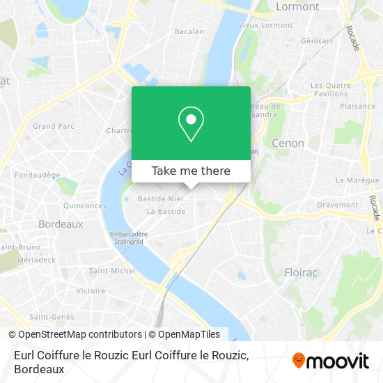 Eurl Coiffure le Rouzic Eurl Coiffure le Rouzic map