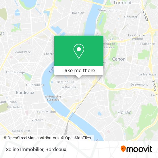 Soline Immobilier map