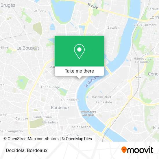 Decidela map