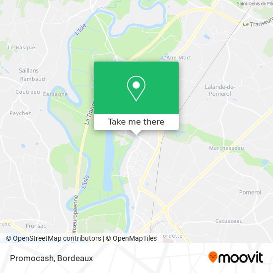 Promocash map