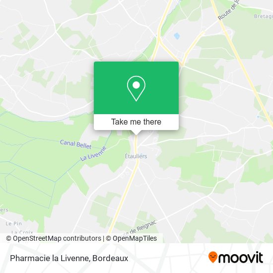 Pharmacie la Livenne map