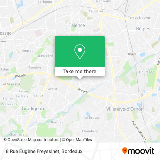 8 Rue Eugène Freyssinet map