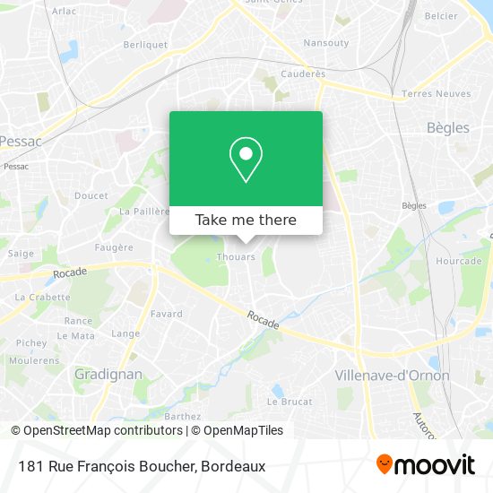 181 Rue François Boucher map