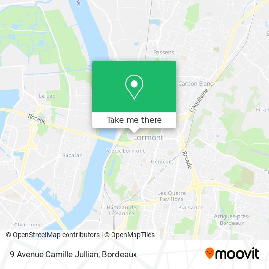 9 Avenue Camille Jullian map