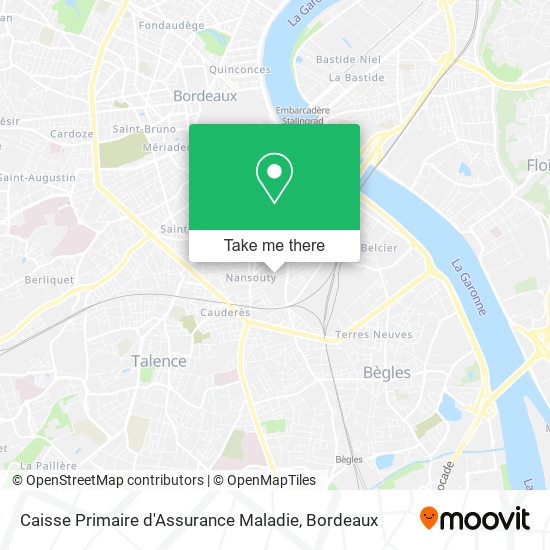 Caisse Primaire d'Assurance Maladie map