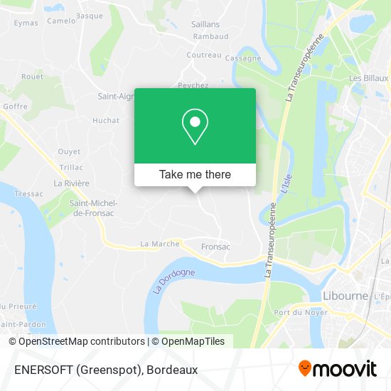 Mapa ENERSOFT (Greenspot)