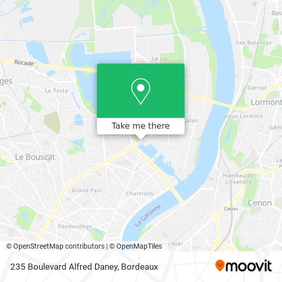 235 Boulevard Alfred Daney map