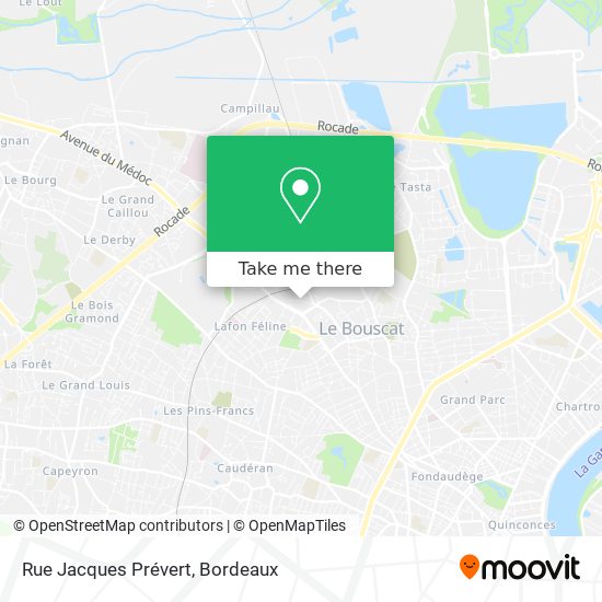 Rue Jacques Prévert map