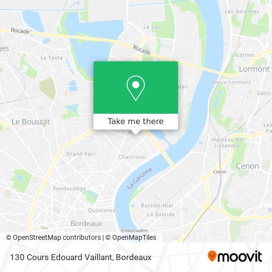 130 Cours Edouard Vaillant map