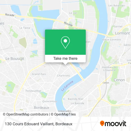 130 Cours Edouard Vaillant map