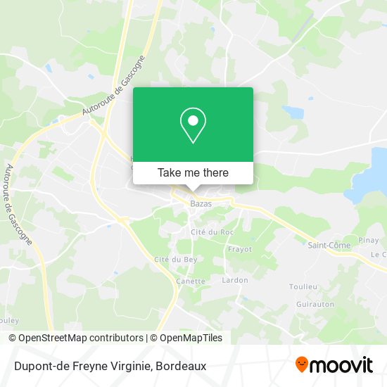 Dupont-de Freyne Virginie map