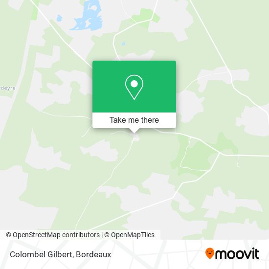 Colombel Gilbert map