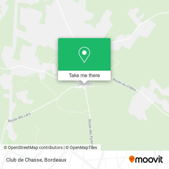 Club de Chasse map