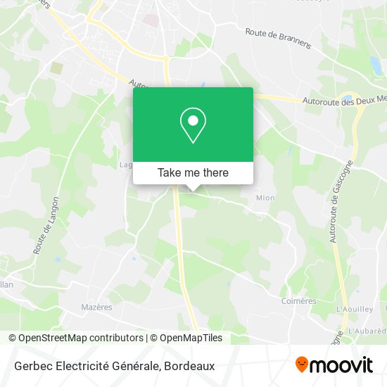 Mapa Gerbec Electricité Générale