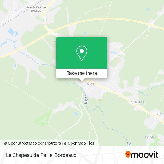 Le Chapeau de Paille map