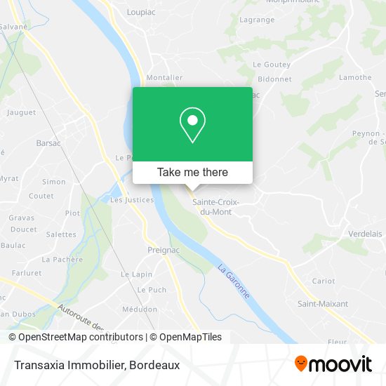 Transaxia Immobilier map