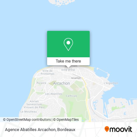 Agence Abatilles Arcachon map