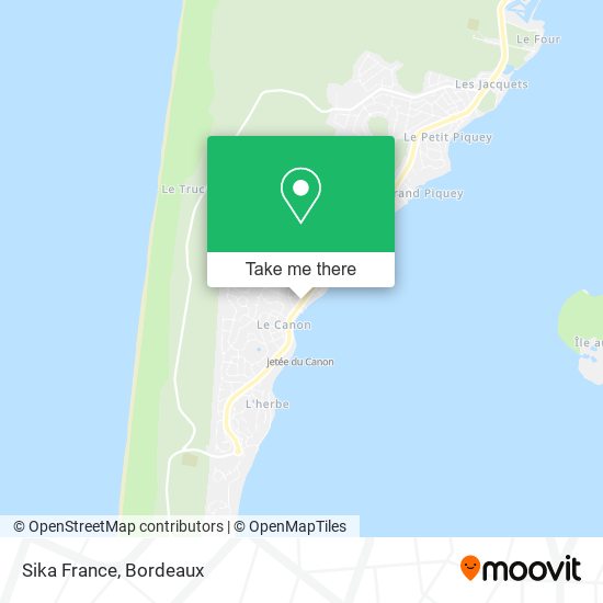 Sika France map