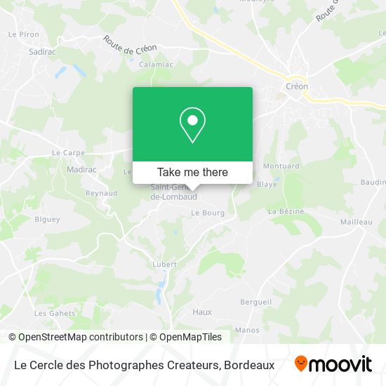 Mapa Le Cercle des Photographes Createurs