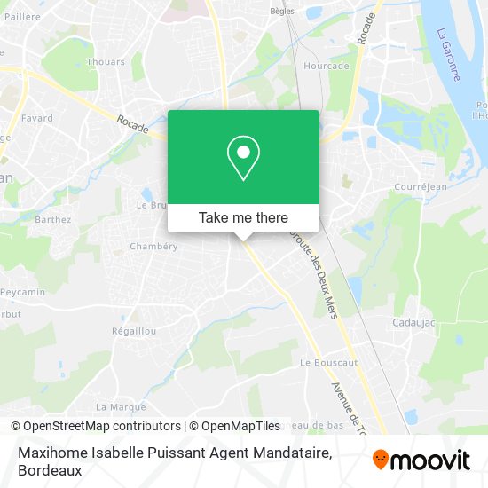 Maxihome Isabelle Puissant Agent Mandataire map
