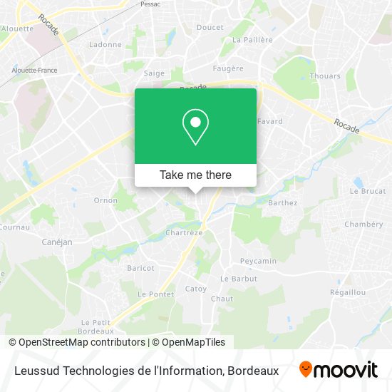 Leussud Technologies de l'Information map