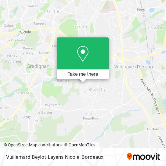 Mapa Vuillemard Beylot-Layens Nicole