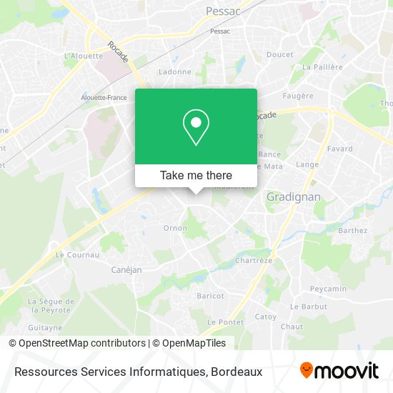 Mapa Ressources Services Informatiques