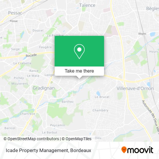 Mapa Icade Property Management