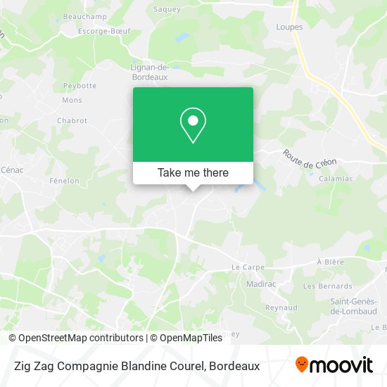 Zig Zag Compagnie Blandine Courel map