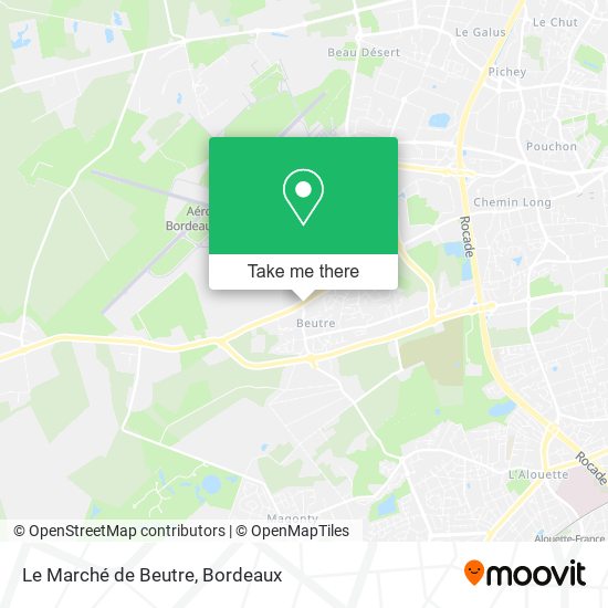 Le Marché de Beutre map