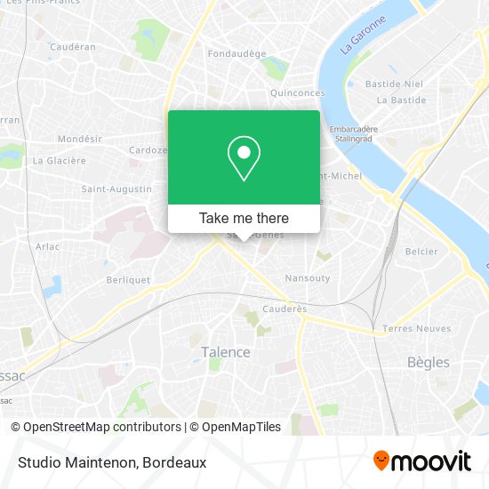 Studio Maintenon map