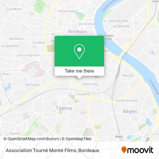 Association Tourné Monté Films map