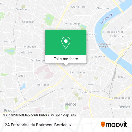 2A Entreprise du Batiment map