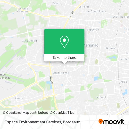 Espace Environnement Services map