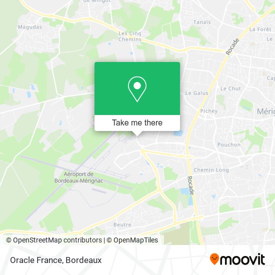 Mapa Oracle France
