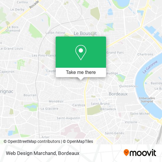 Web Design Marchand map