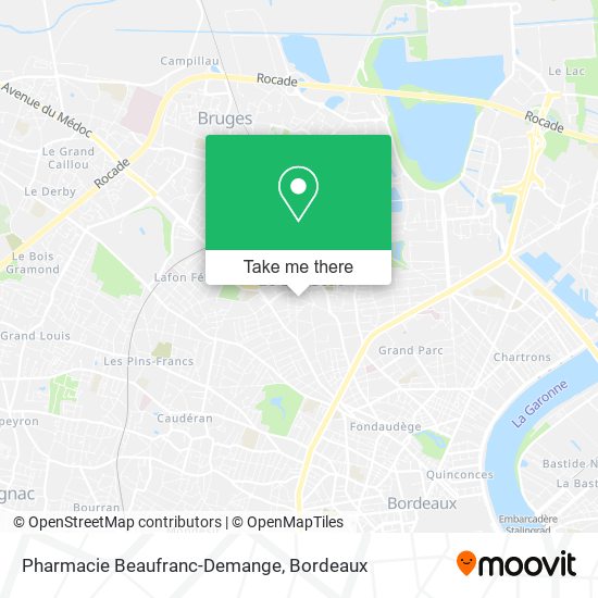 Pharmacie Beaufranc-Demange map