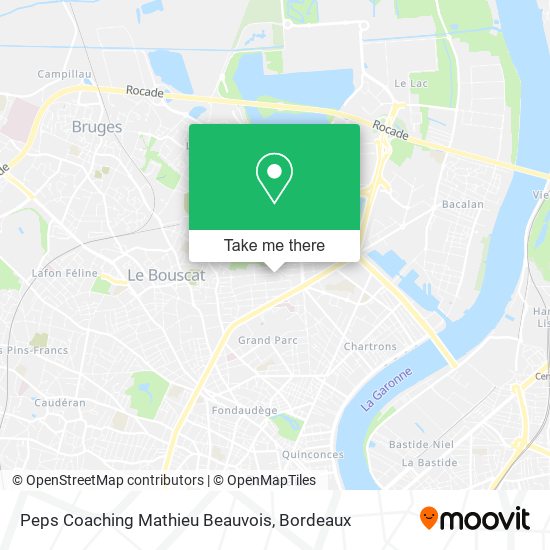 Peps Coaching Mathieu Beauvois map