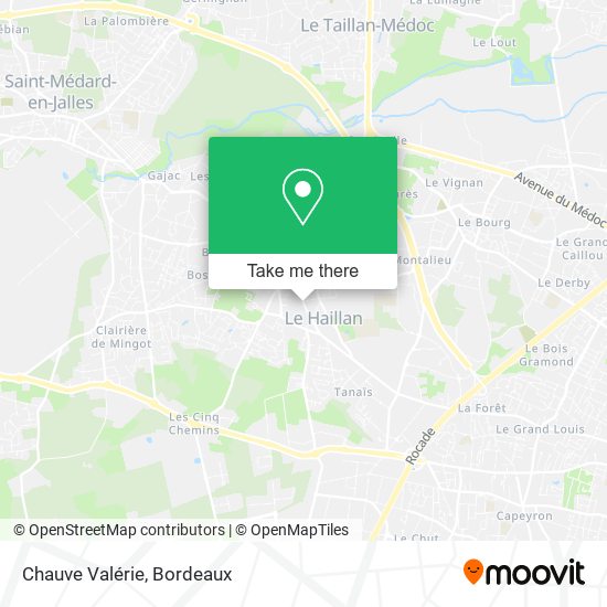 Chauve Valérie map