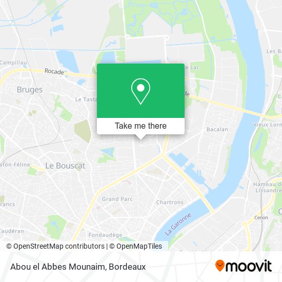 Abou el Abbes Mounaim map