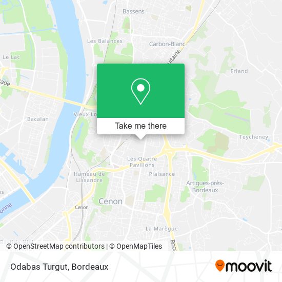 Odabas Turgut map