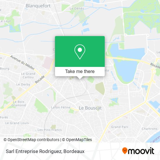 Sarl Entreprise Rodriguez map