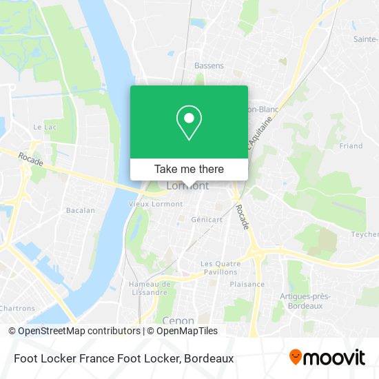 Foot Locker France Foot Locker map