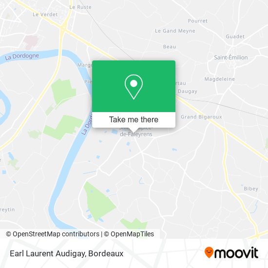 Mapa Earl Laurent Audigay