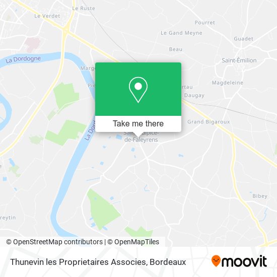 Thunevin les Proprietaires Associes map