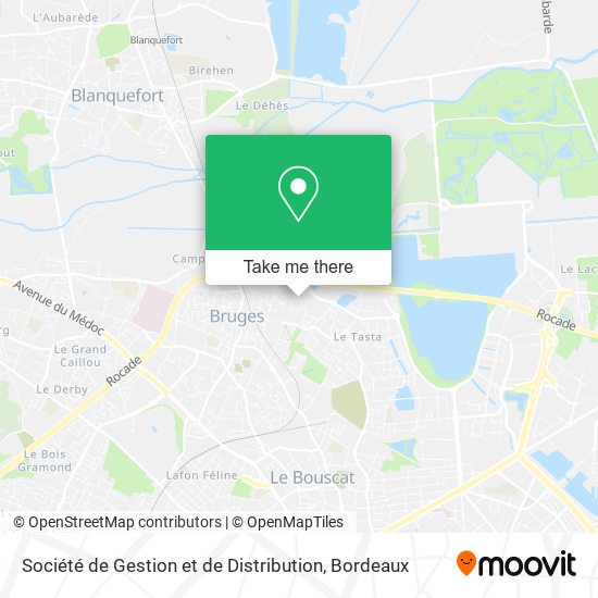 Société de Gestion et de Distribution map