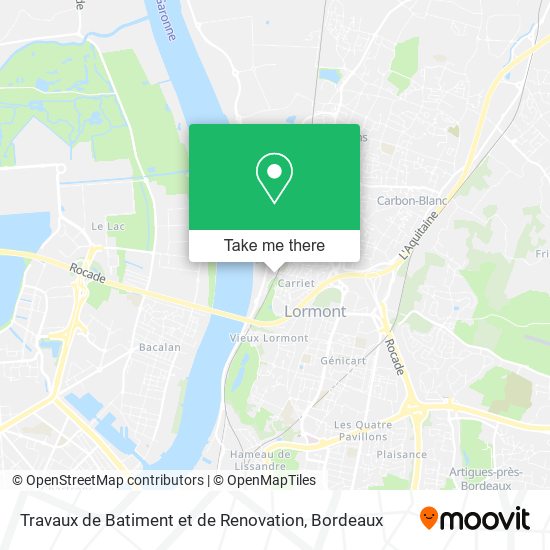 Travaux de Batiment et de Renovation map