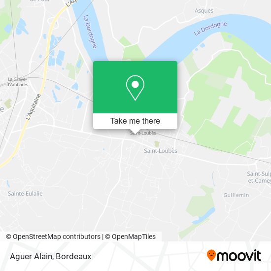 Mapa Aguer Alain