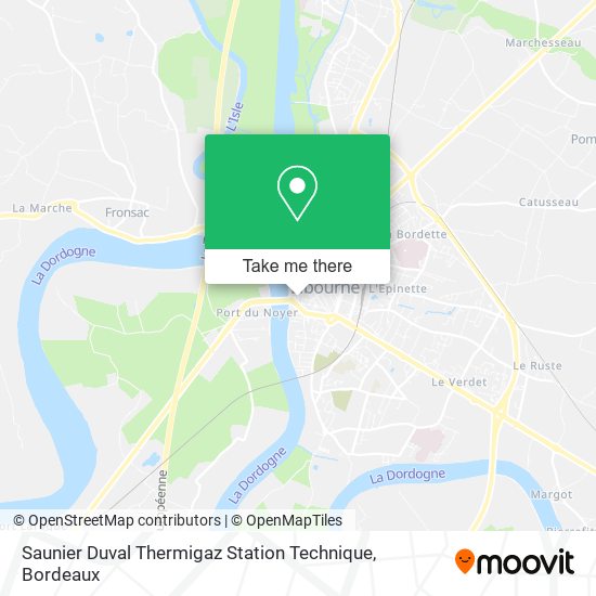 Saunier Duval Thermigaz Station Technique map